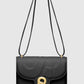 Tas Buttonscarves Alba Bag Medium warna hitam tampak depan