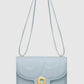Tas Buttonscarves Alba Bag Medium warna biru tampak depan