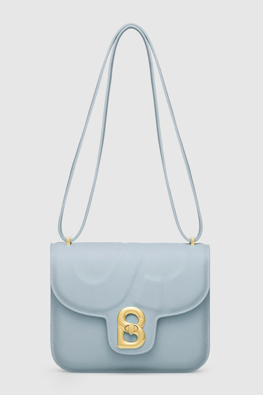 Tas Buttonscarves Alba Bag Medium warna biru tampak depan