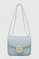 Tas Buttonscarves Alba Bag Medium warna biru tampak depan