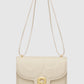 Tas Buttonscarves Alba Bag Medium warna putih chalk tampak depan