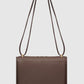 Bagian belakang tas Buttonscarves Alba Bag Medium warna dark cocoa