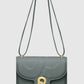 Tas Buttonscarves Alba Bag Medium warna hijau tampak depan