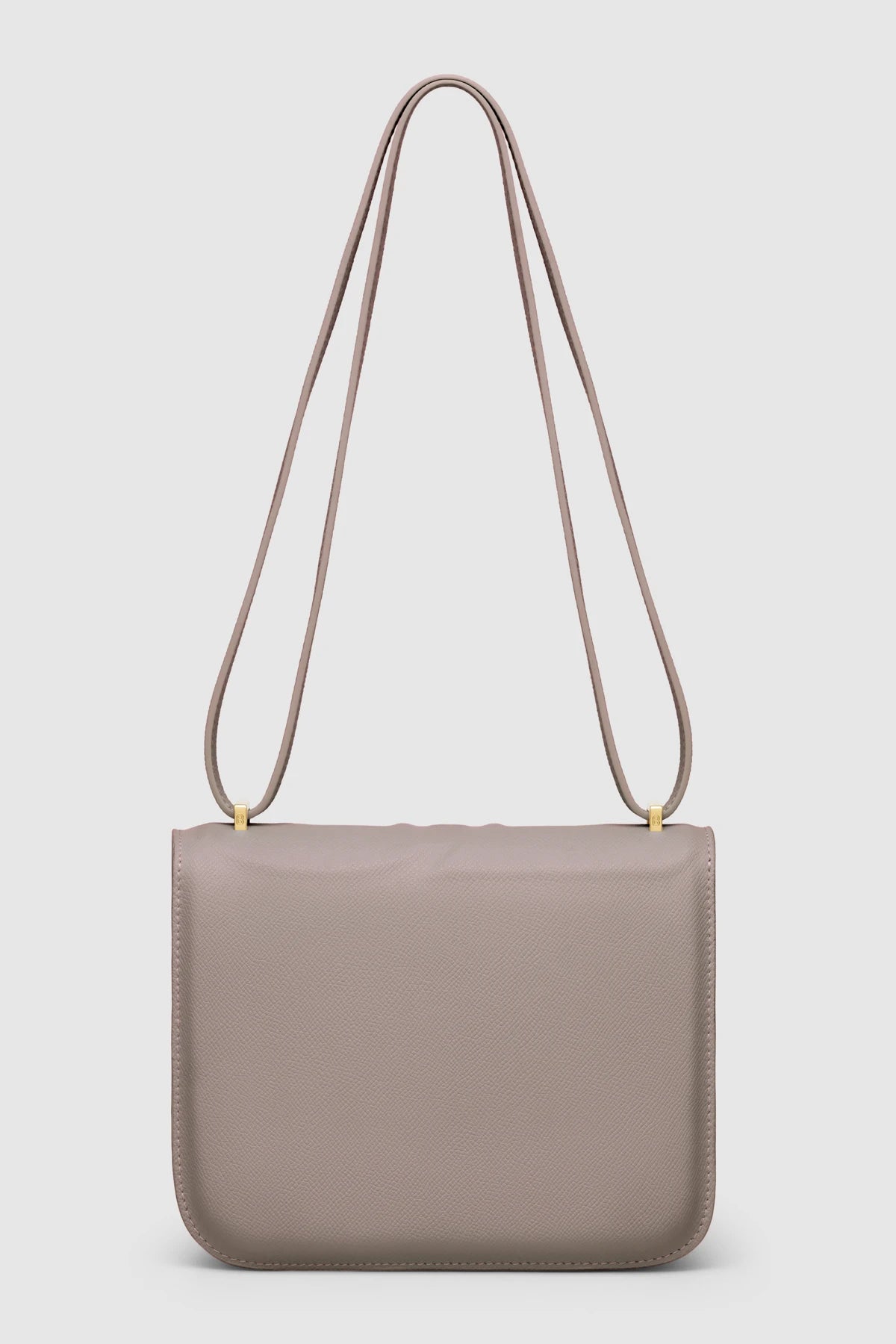 Bagian belakang tas Buttonscarves Alba Bag Medium warna Taupe
