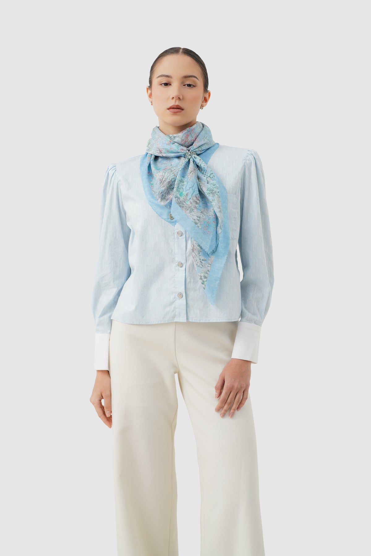 Holiday 3 Jacquard Voile - Frost