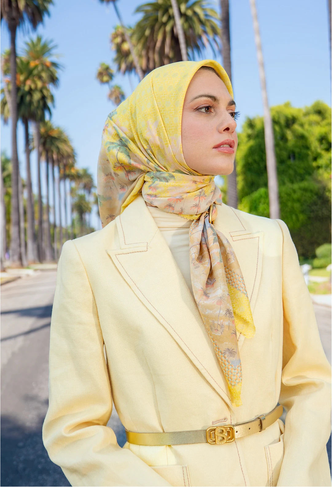 Palm Spring Brand Buttonscarves - The Palm Spring Series