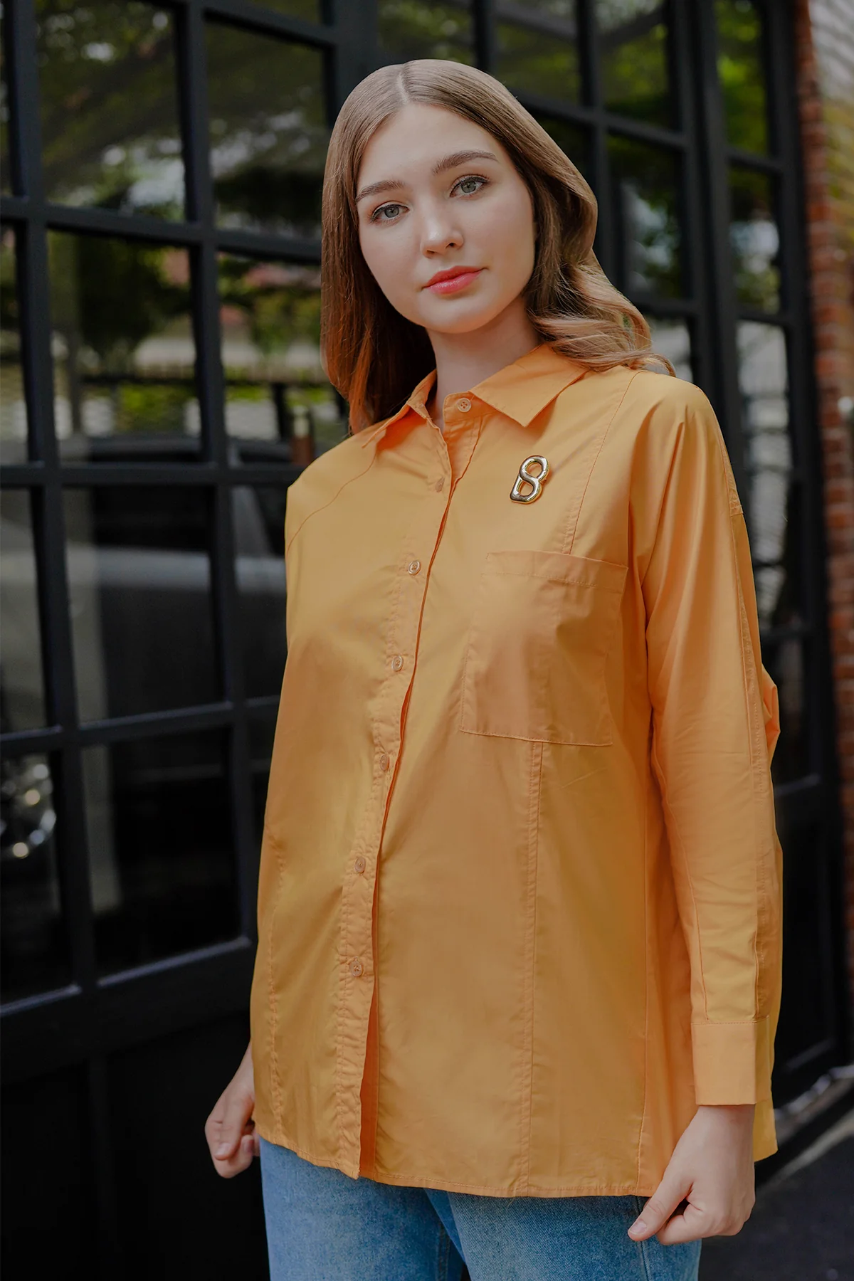 Maika Shirt - Orange
