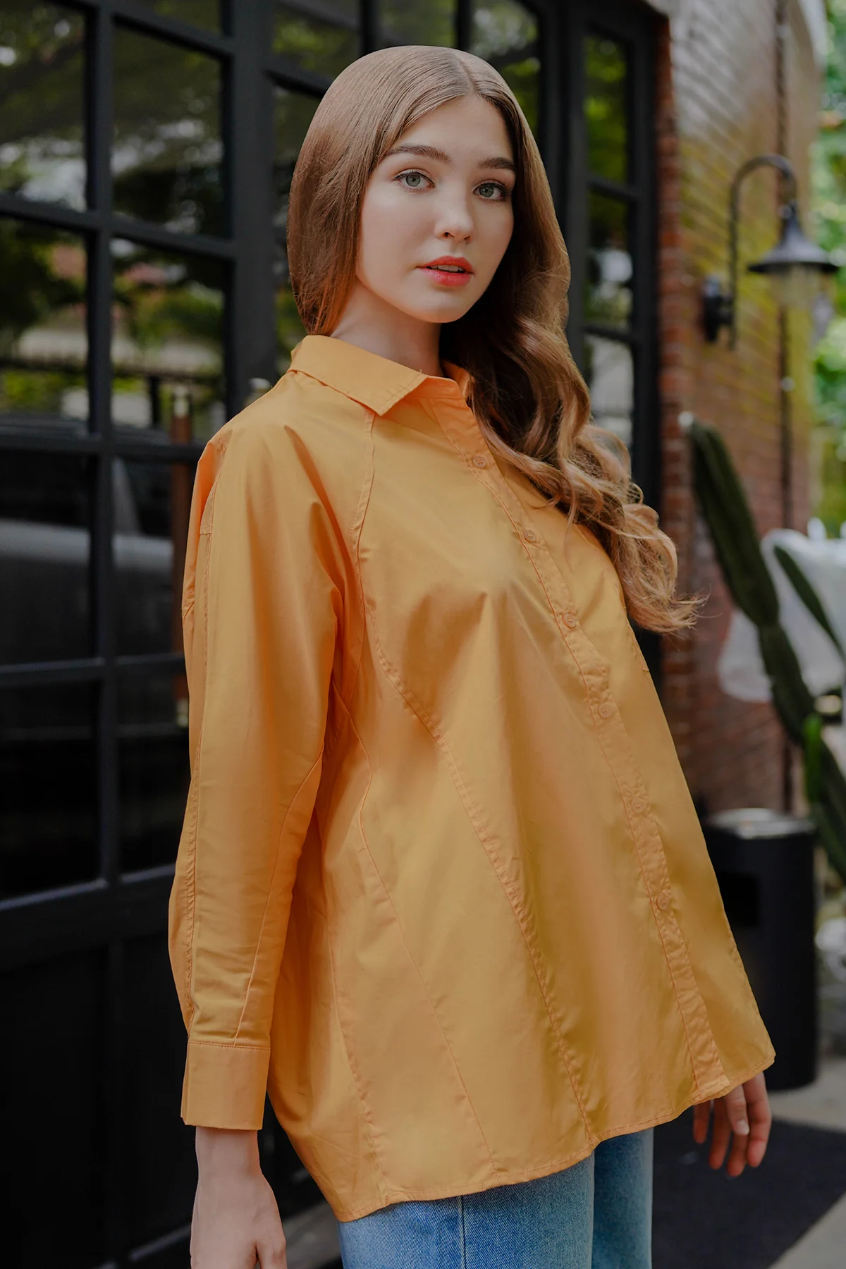 Maika Shirt - Orange