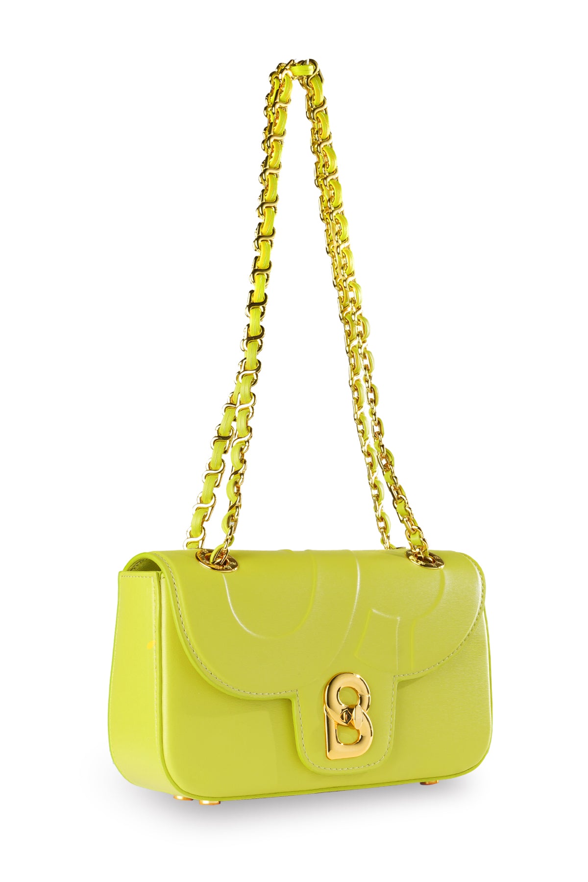 Alma Chain Bag Small - Lime