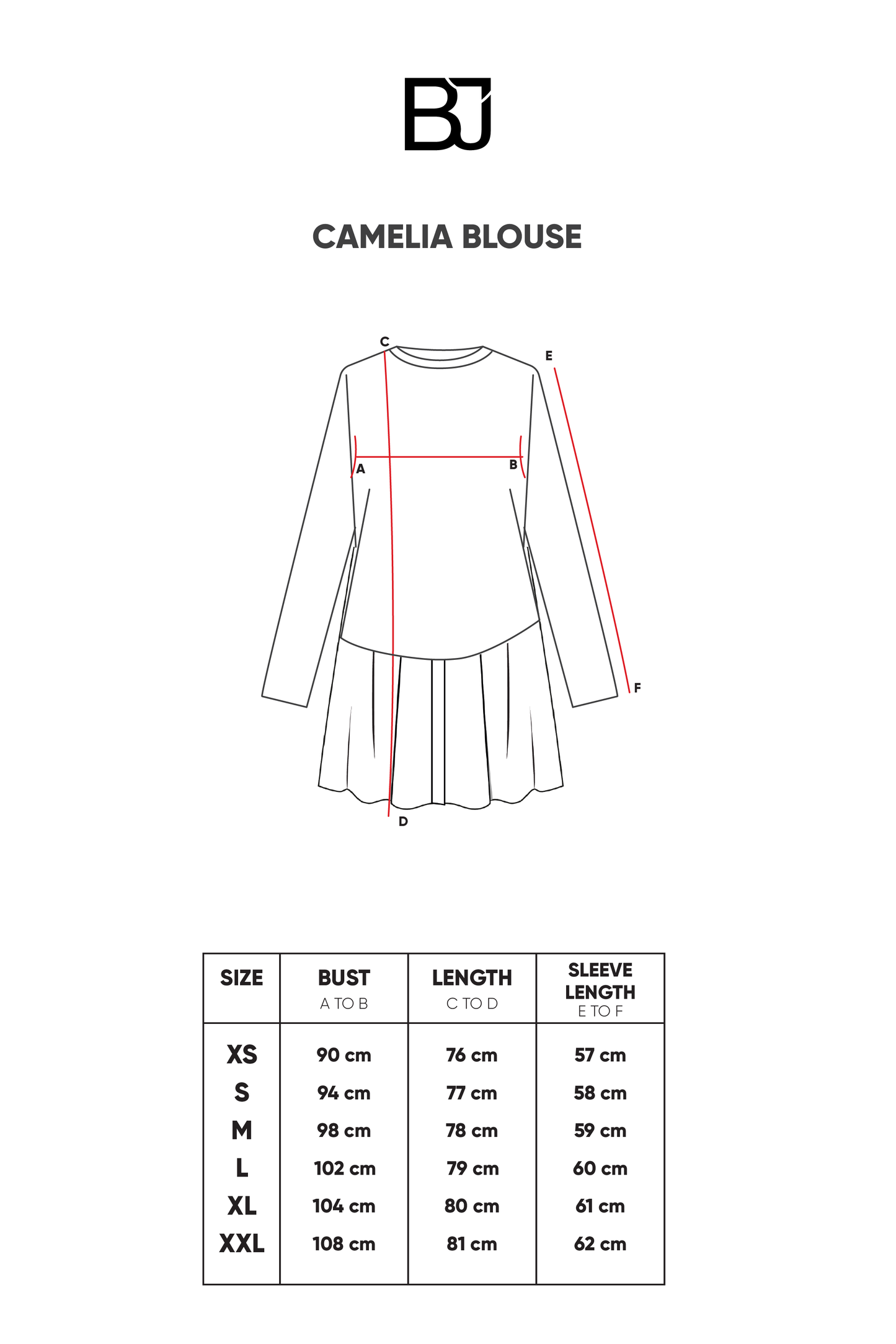 Camelia Blouse - Cream