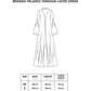 Benang Pelangi Tanggai Layer Dress - Teal
