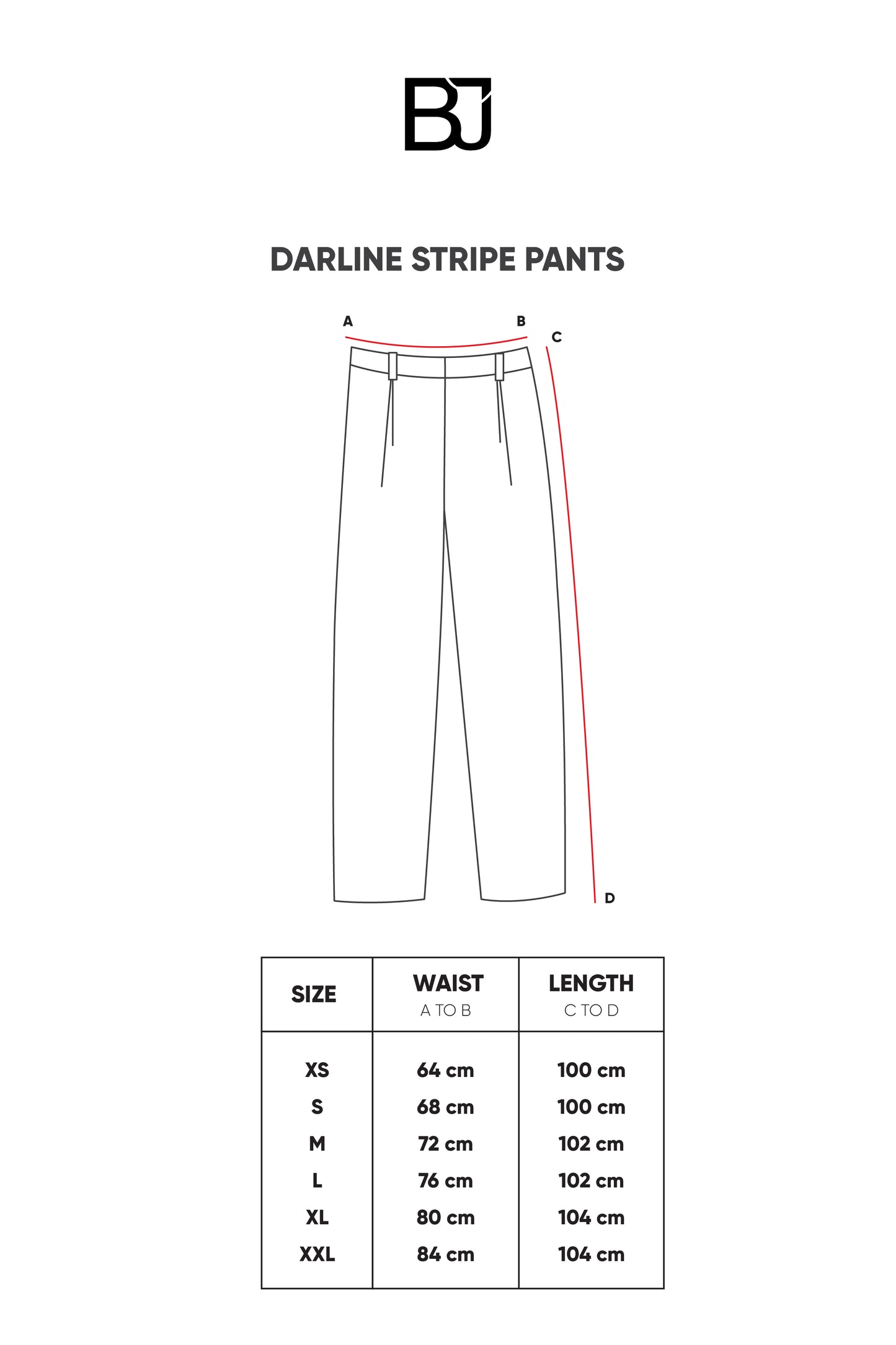 Darline Stripe Pants - Blue