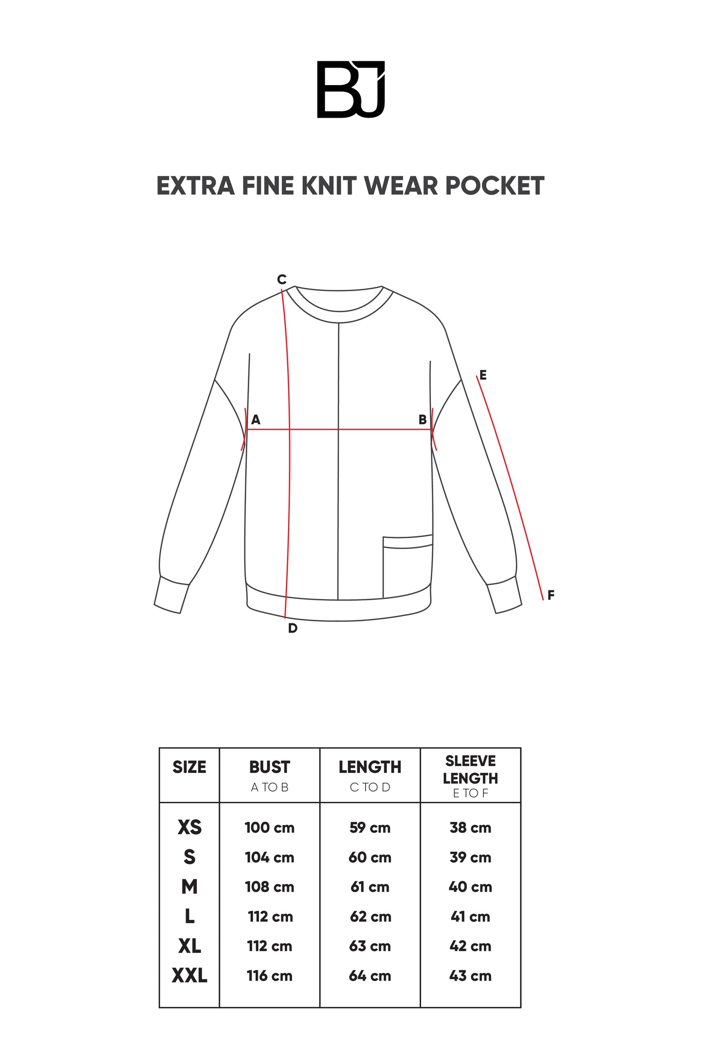 Extra Fine Knitwear Pocket - Ivory