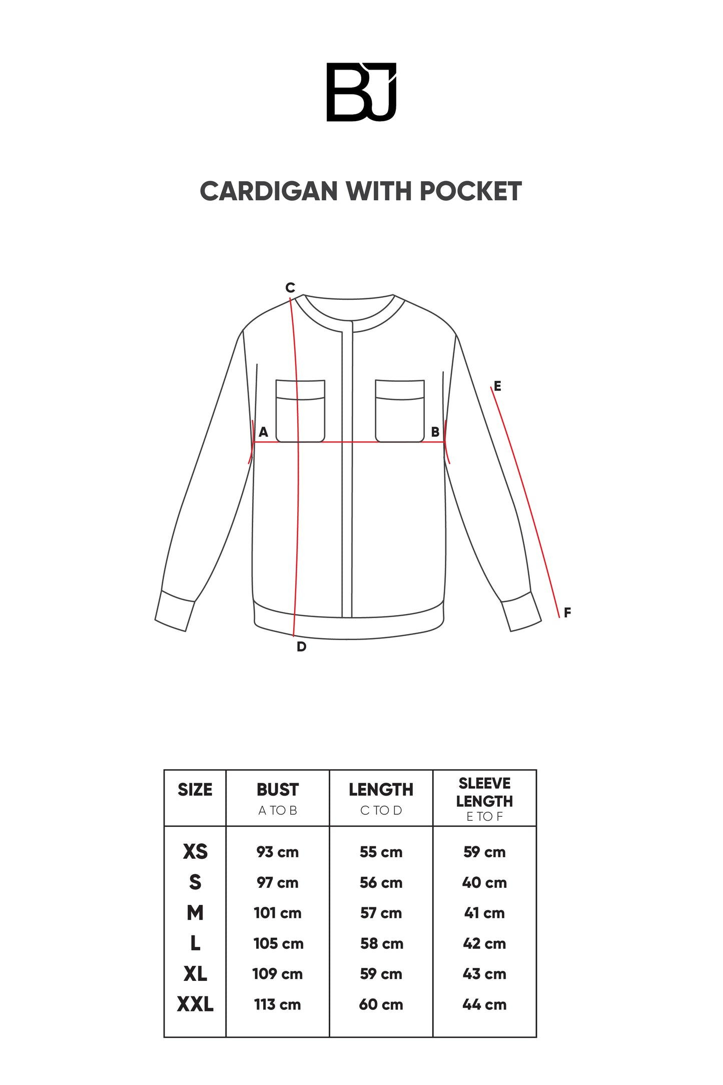 Cardigan with Pockets - Vanilla