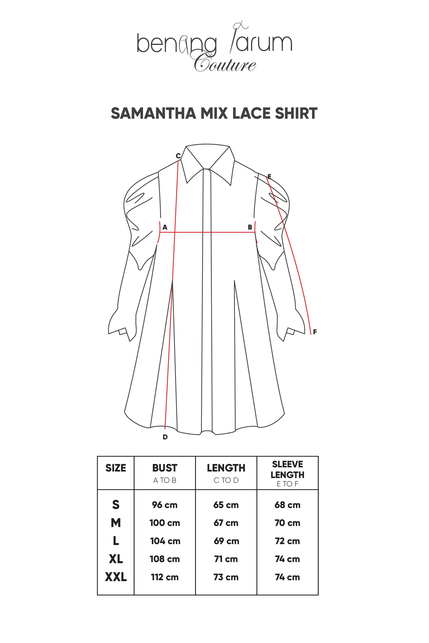 Samantha Mix Lace Shirt - Grey