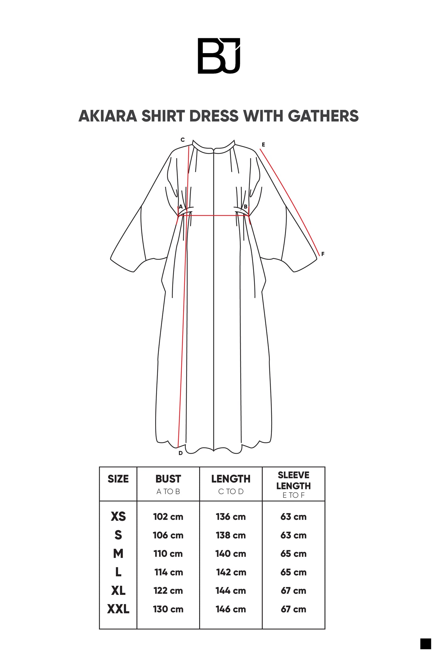 Akiara Shirt Dress with Gathers - Green