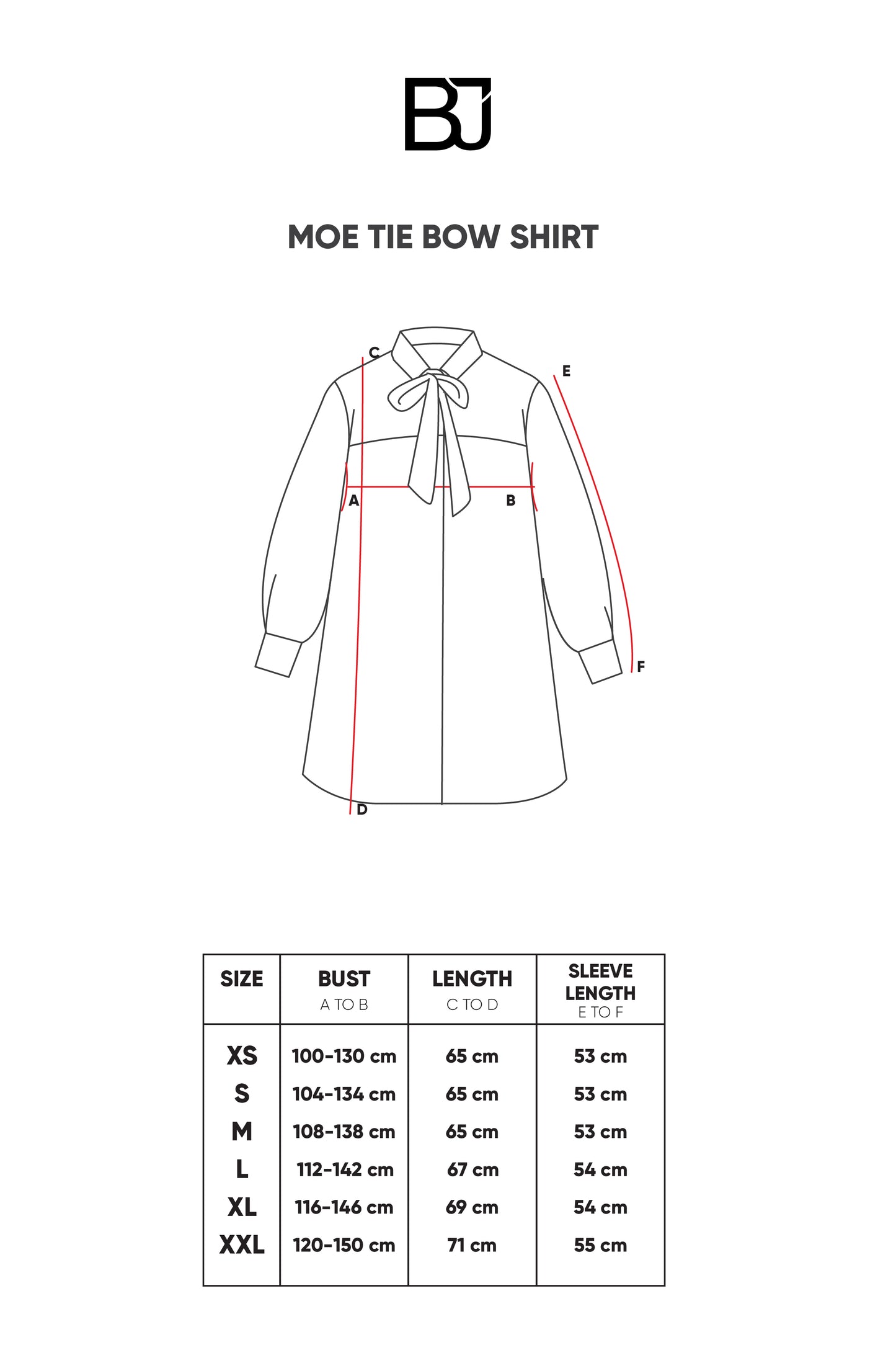 Moe Tie Bow Shirt - Brown