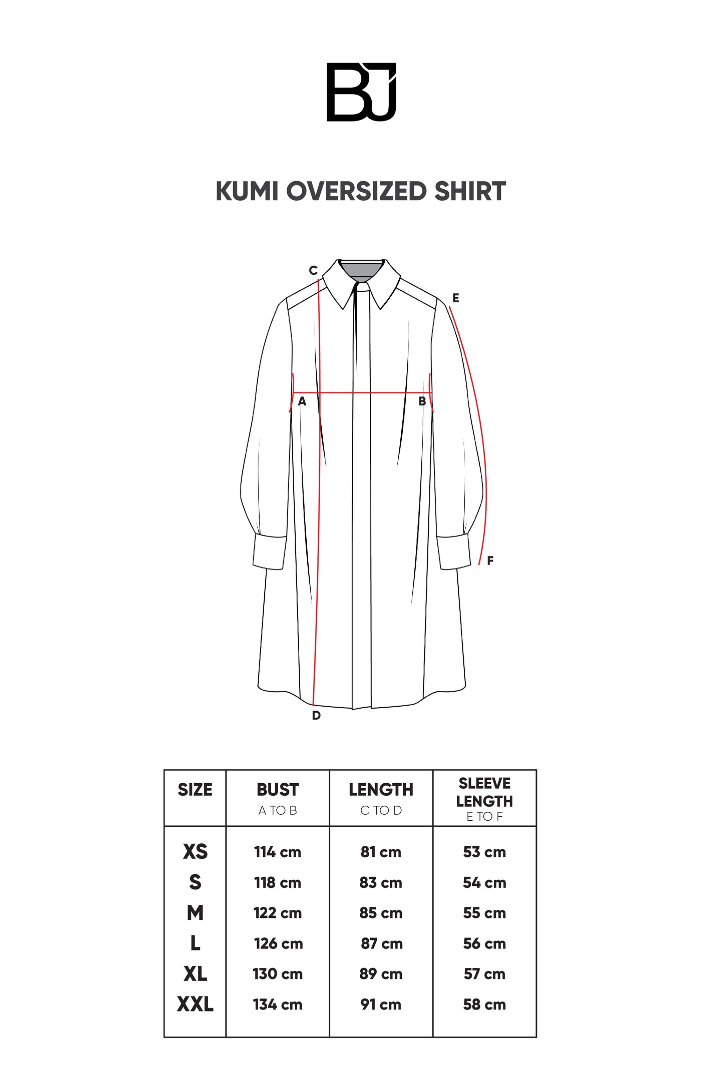 Kumi Oversized Shirt - Navy