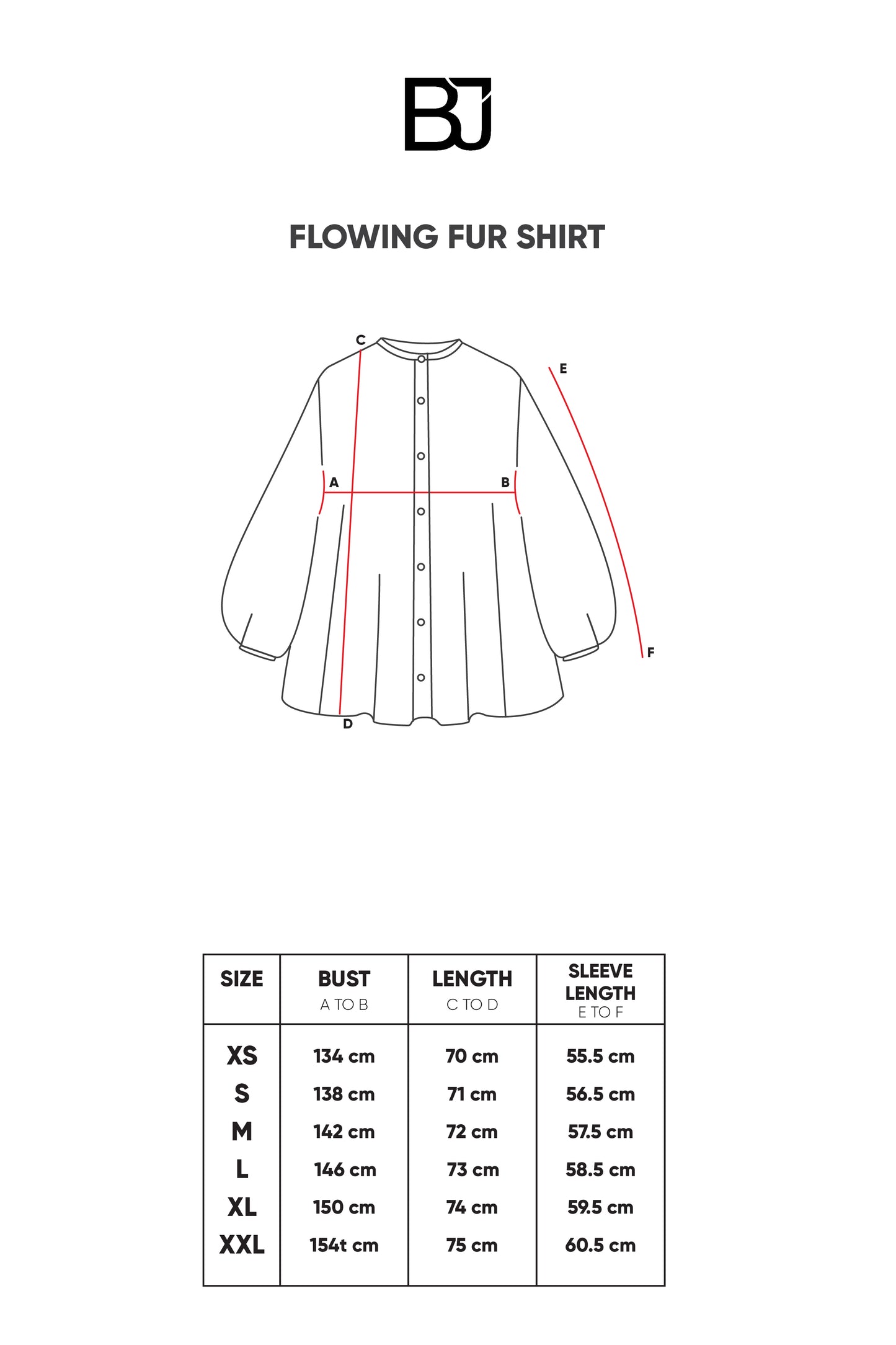 Flowing Fur Shirt - White