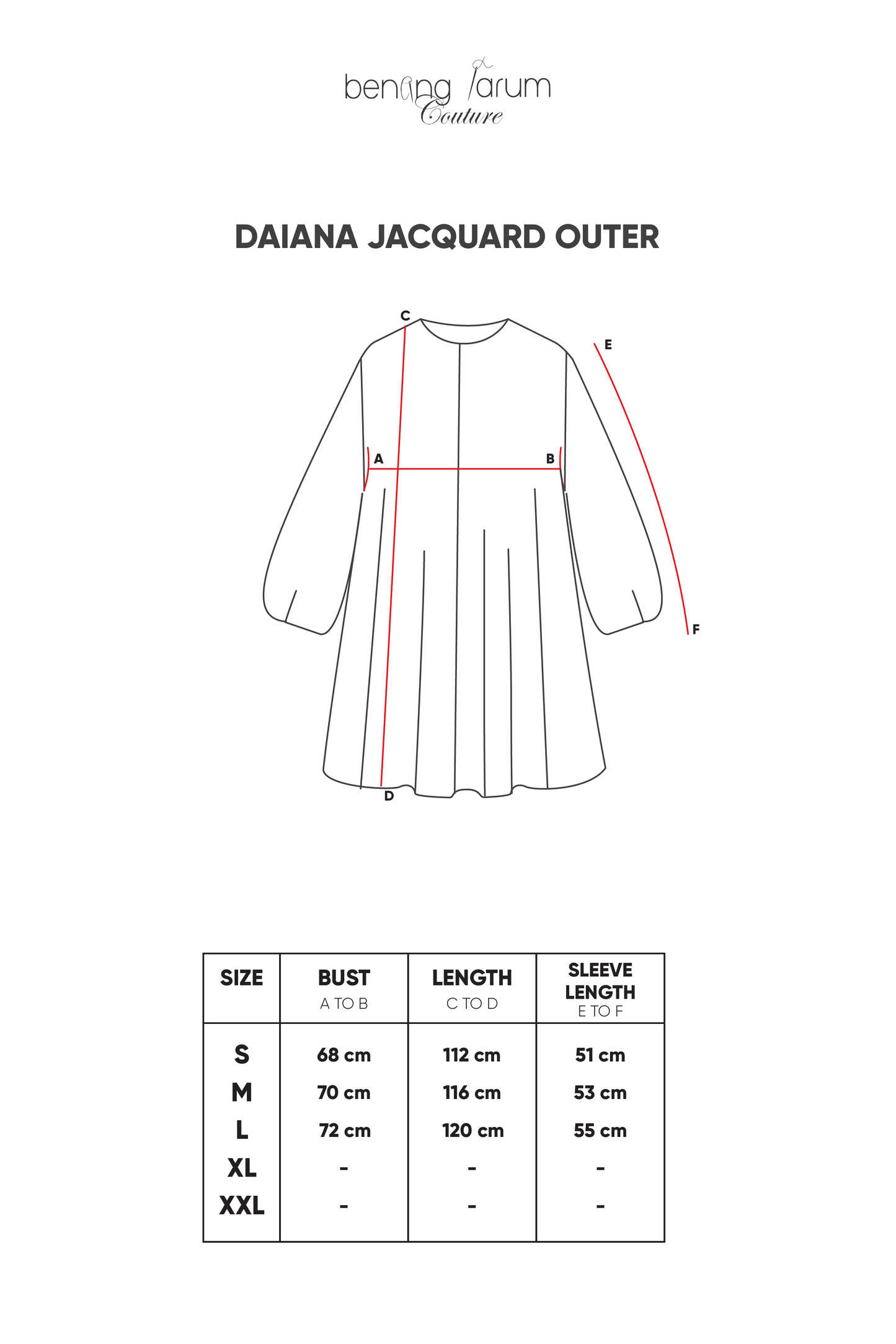 Daiana Jacquard Outer - Black