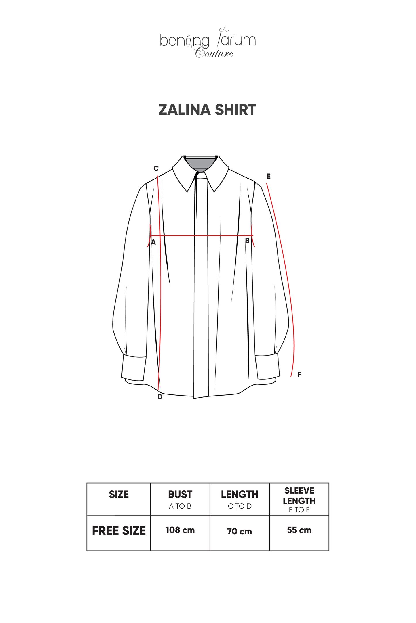 Zalina Shirt - Beige