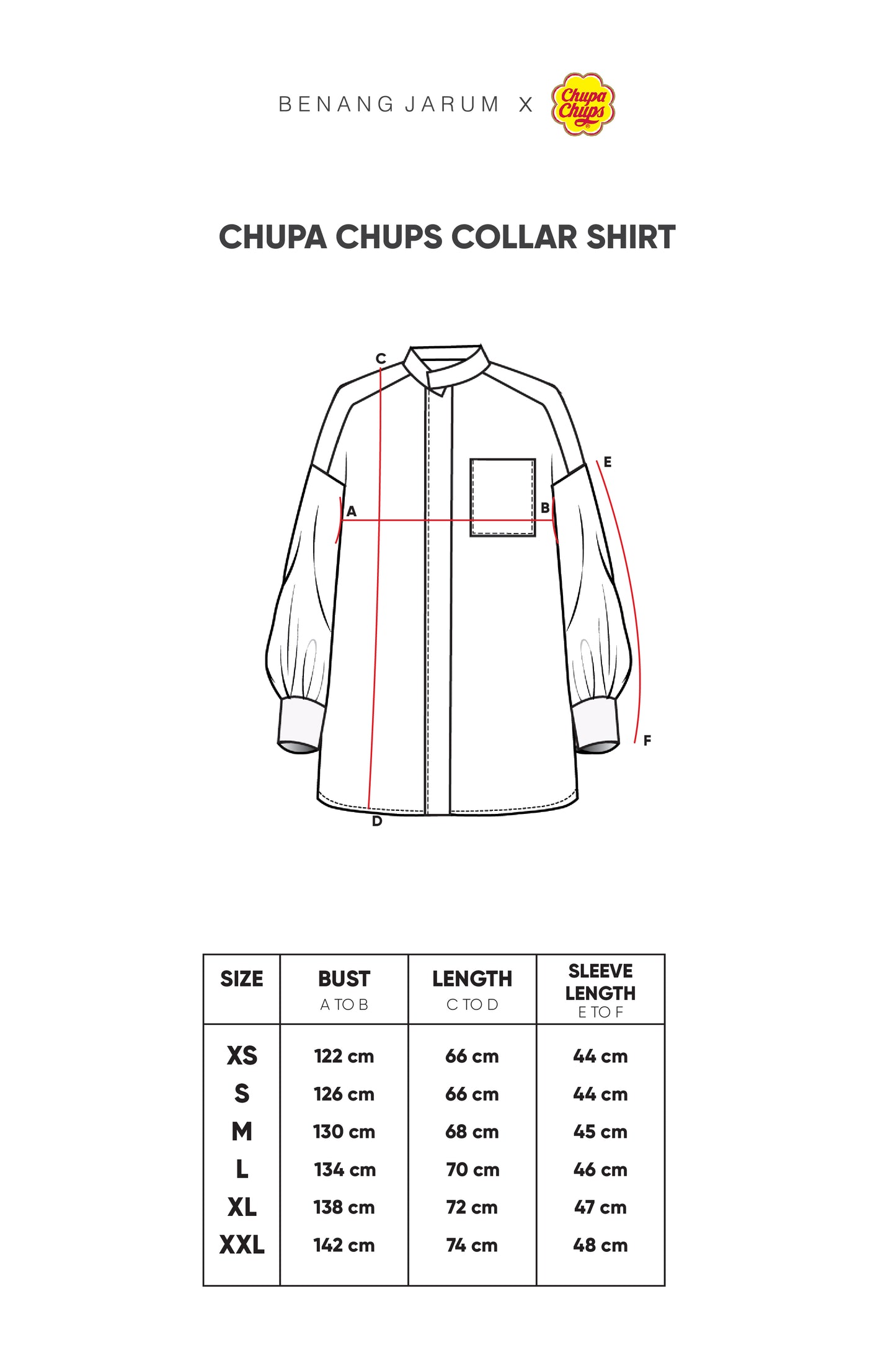 Chupa Chups Collar Shirt - Sea Salt