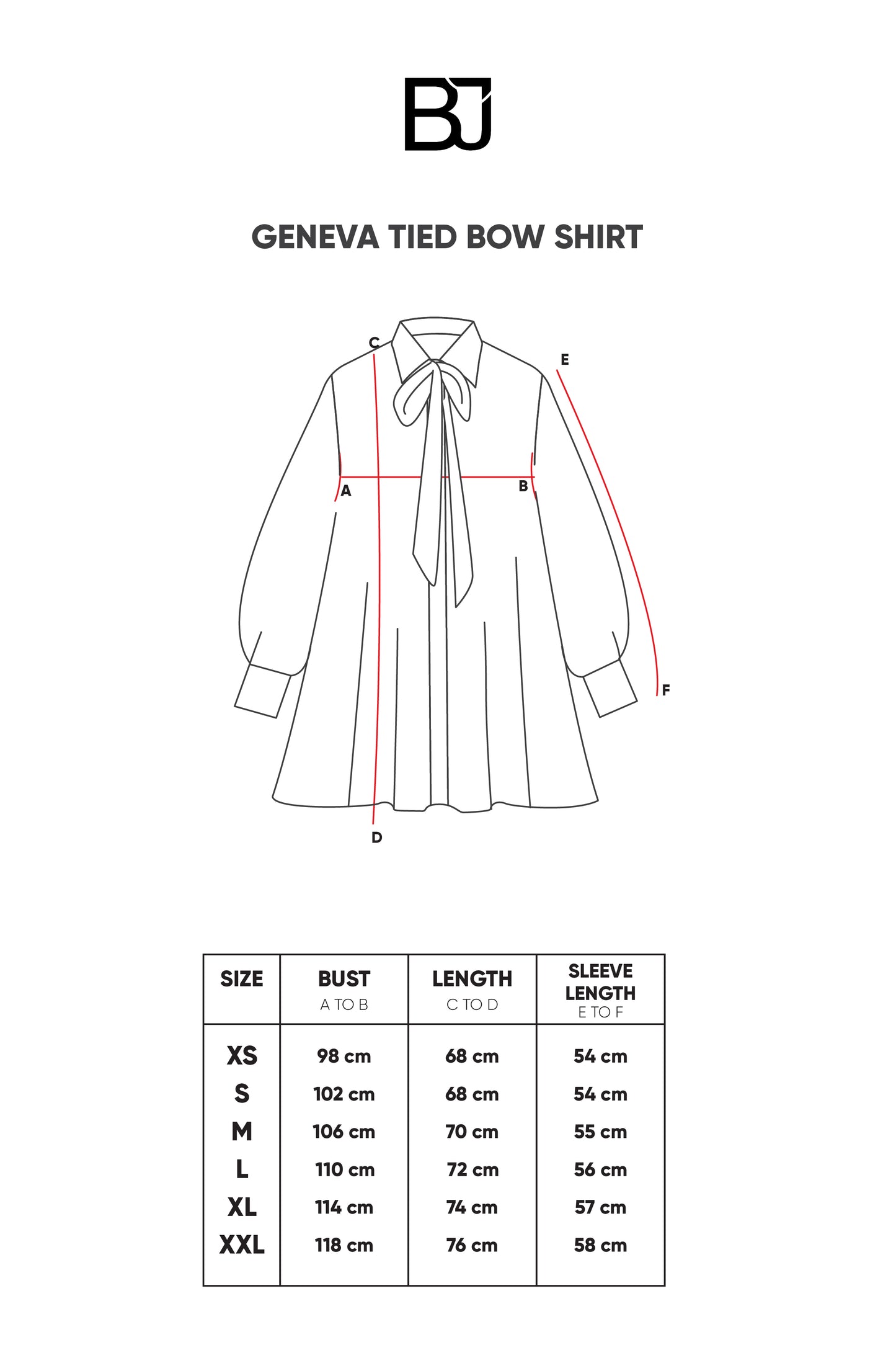 Geneva Tied Bow Shirt - Navy