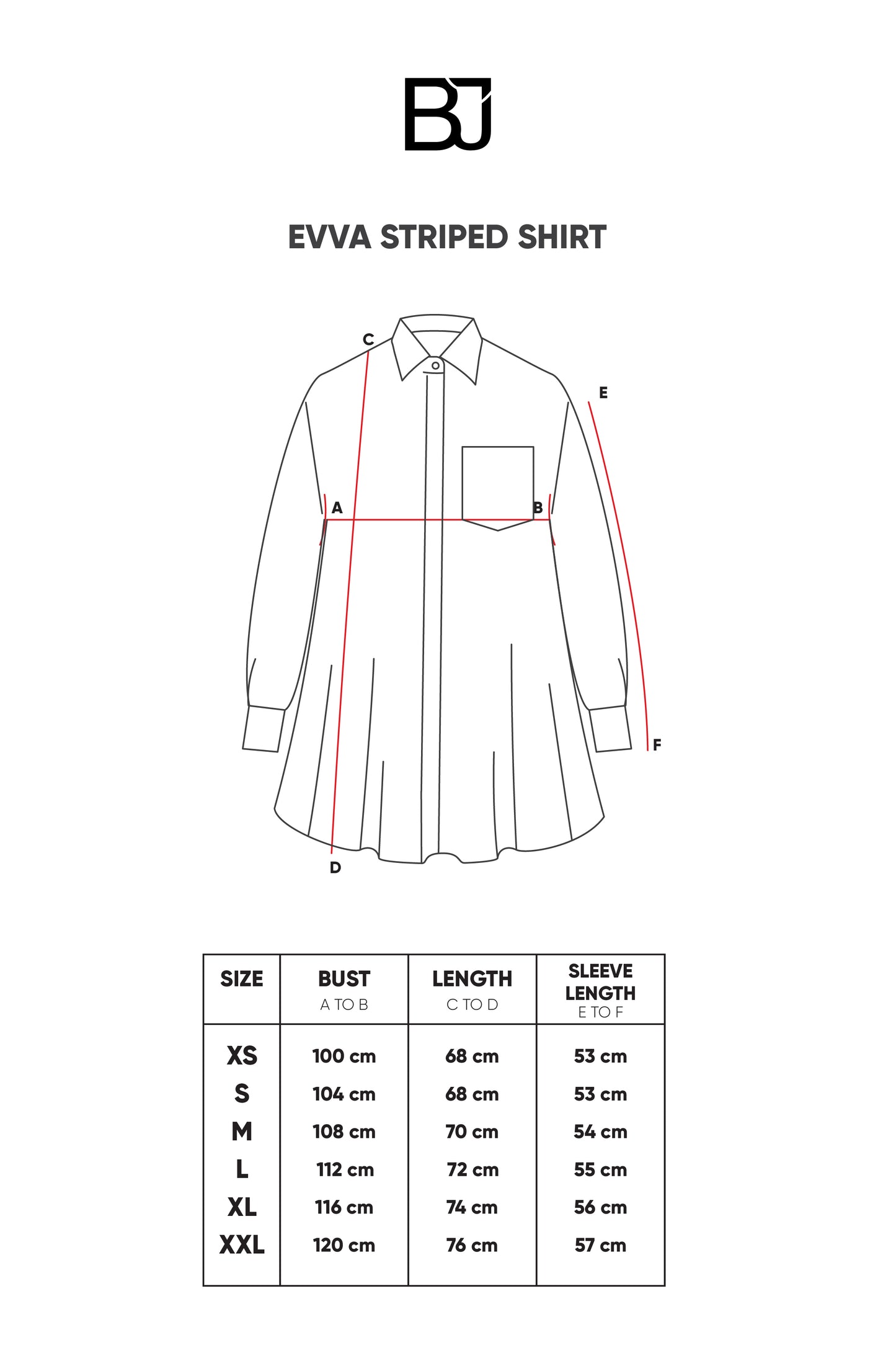 Evva Striped Shirt - Blue