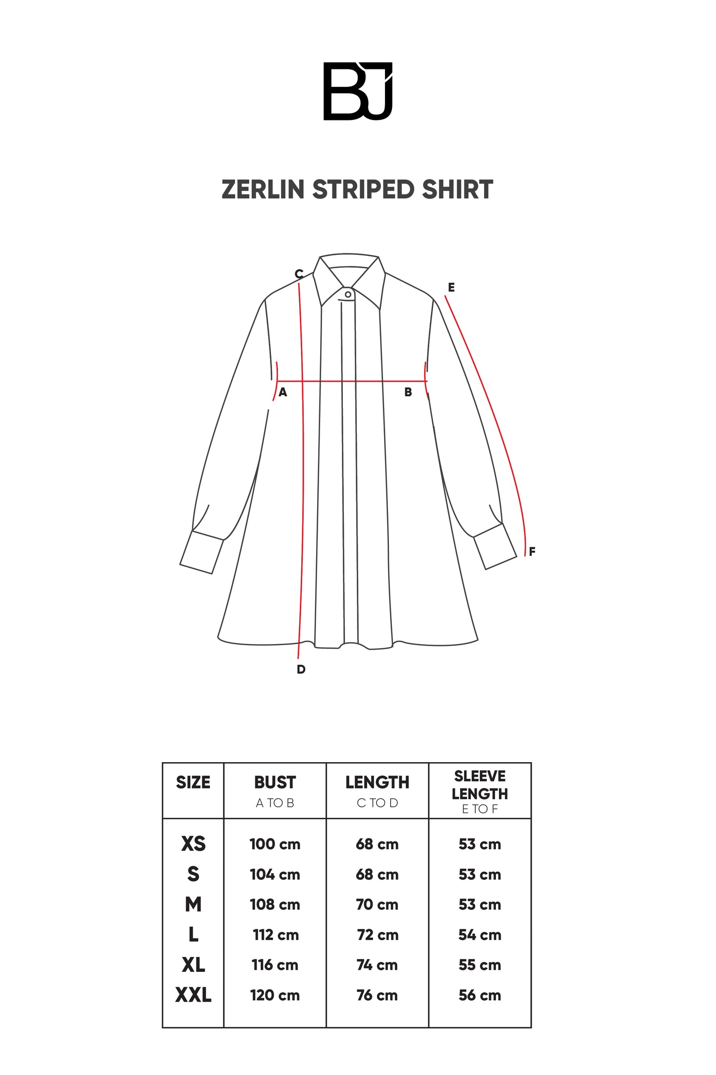 Zerlin Striped Shirt - Terracotta