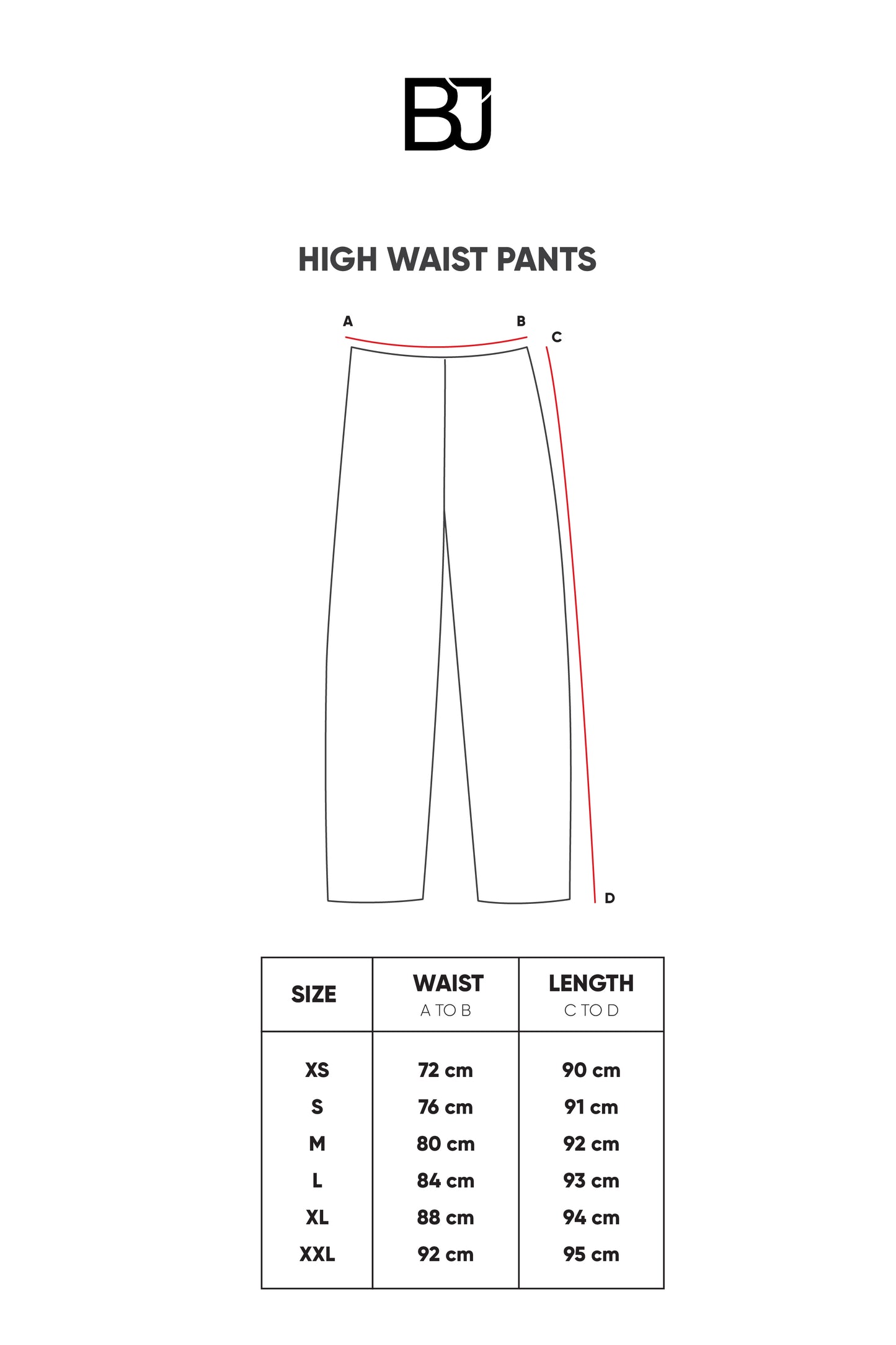 High Waist Pants - Beige