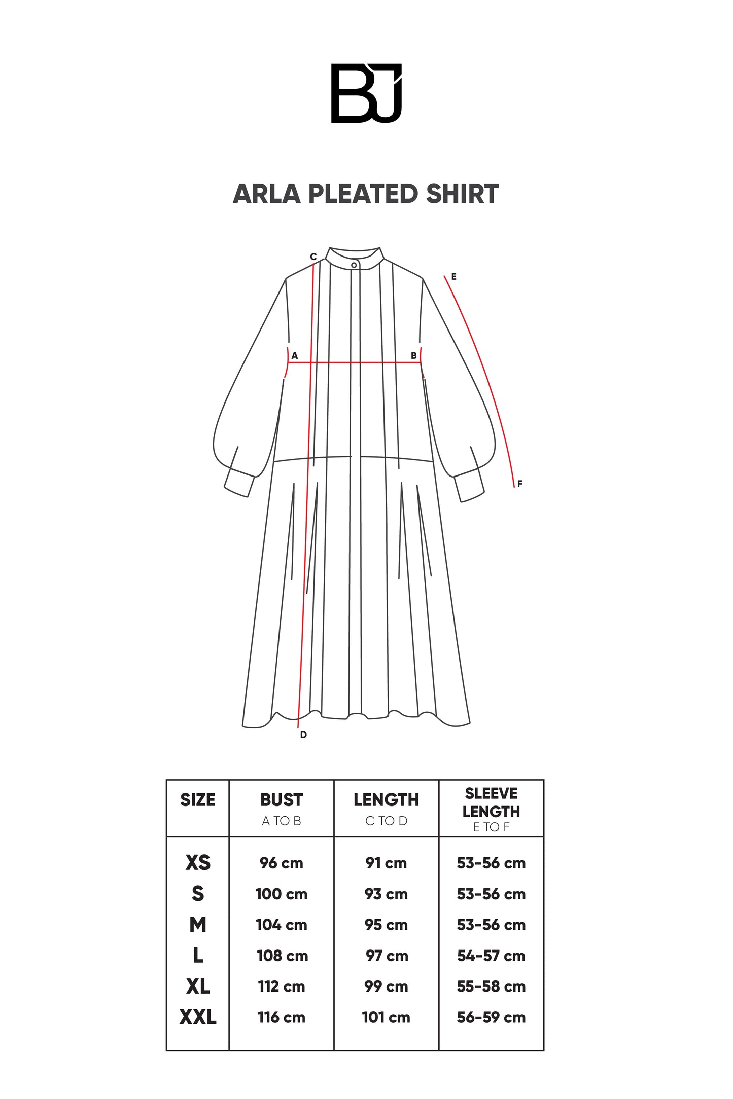 Arla Pleated Shirt - Fuschia