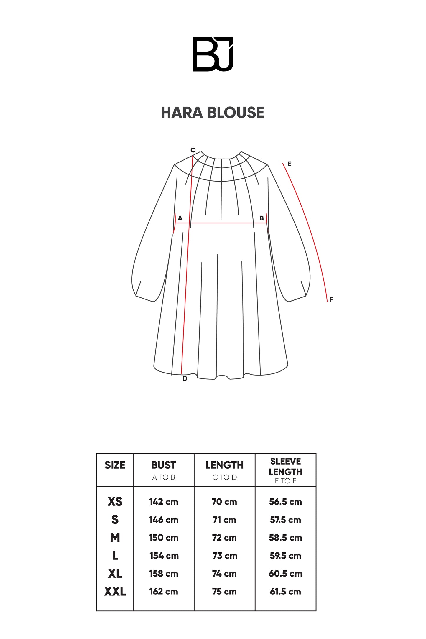 Hara Blouse - Blue