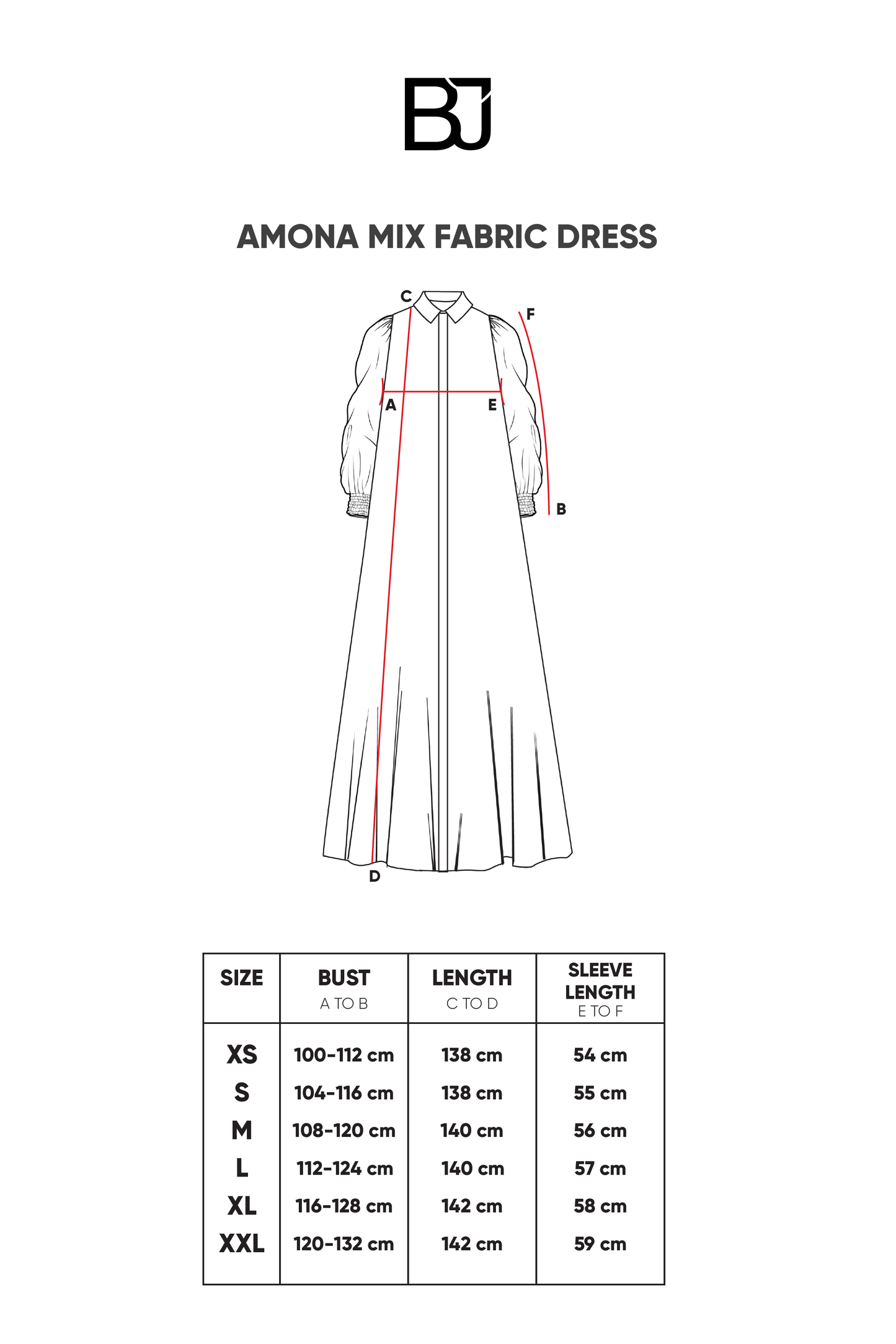 Amona Mix Fabric Dress - Maroon