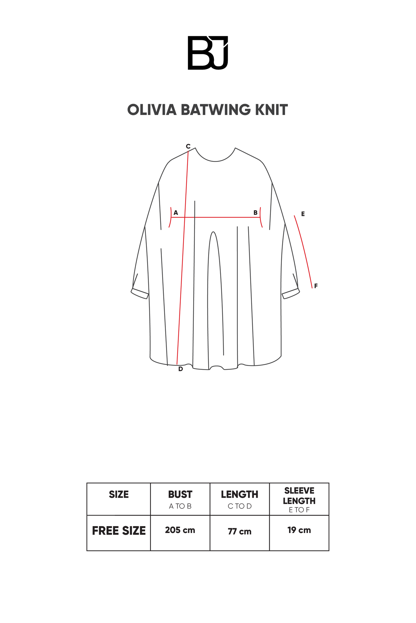 Olivia Batwing Knit - Cream