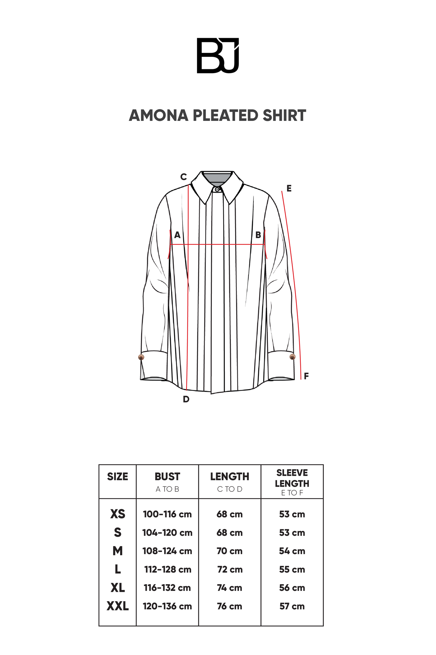 Amona Pleated Shirt - Terracota