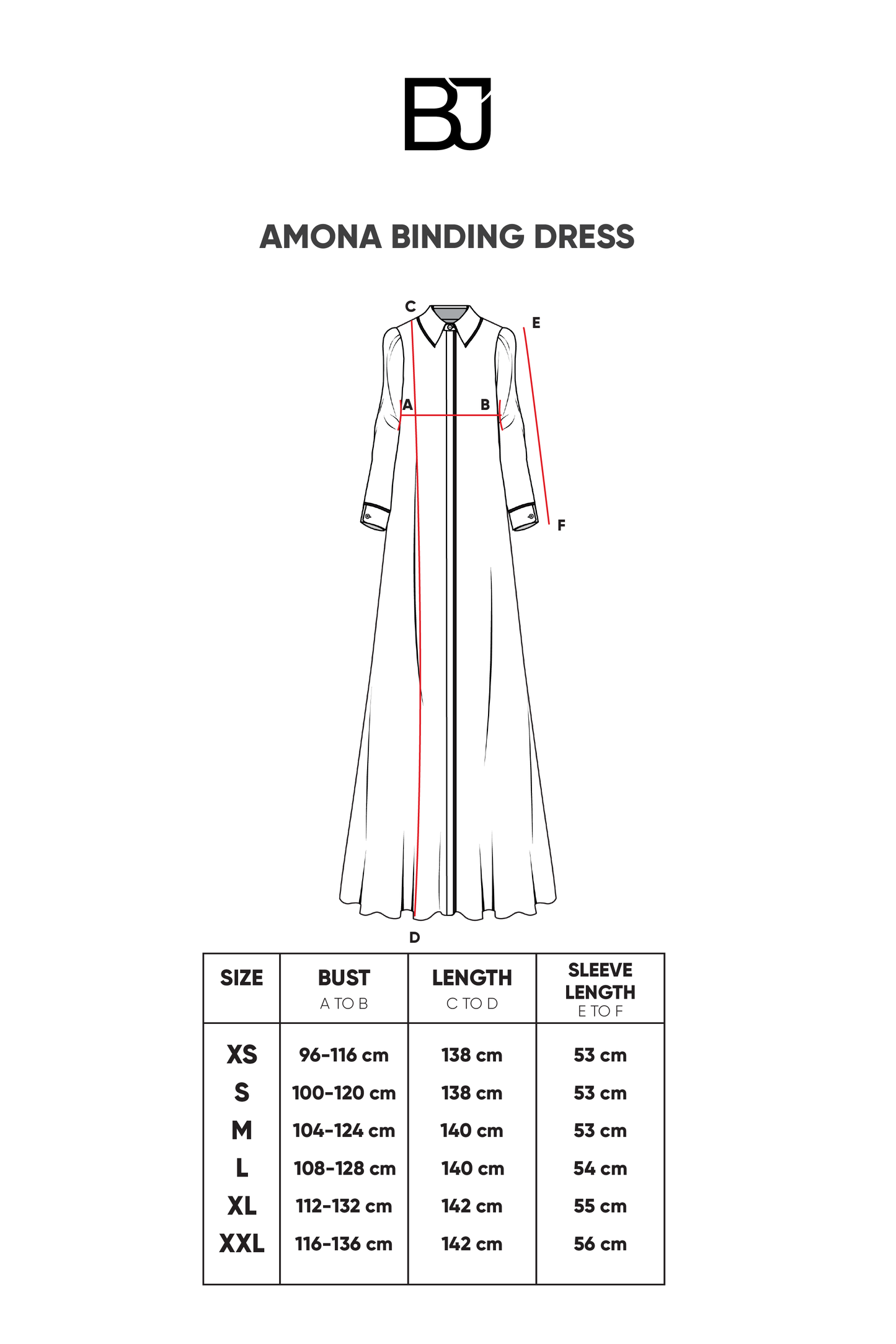 Amona Binding Dress - Maroon