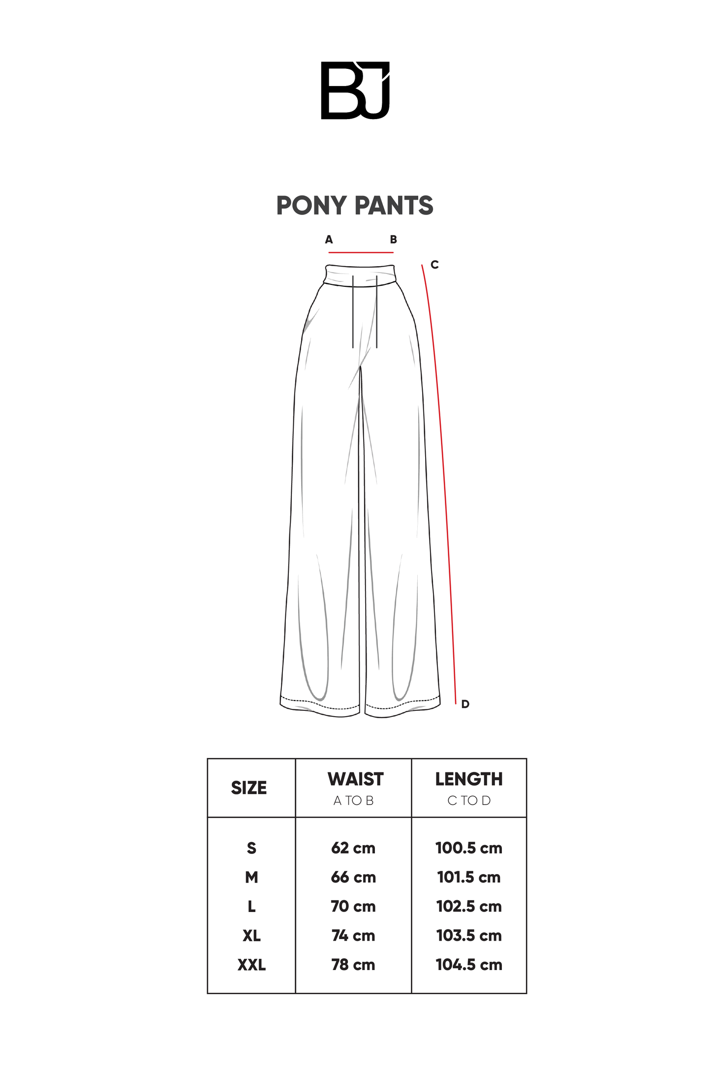 Pony Pants - Black