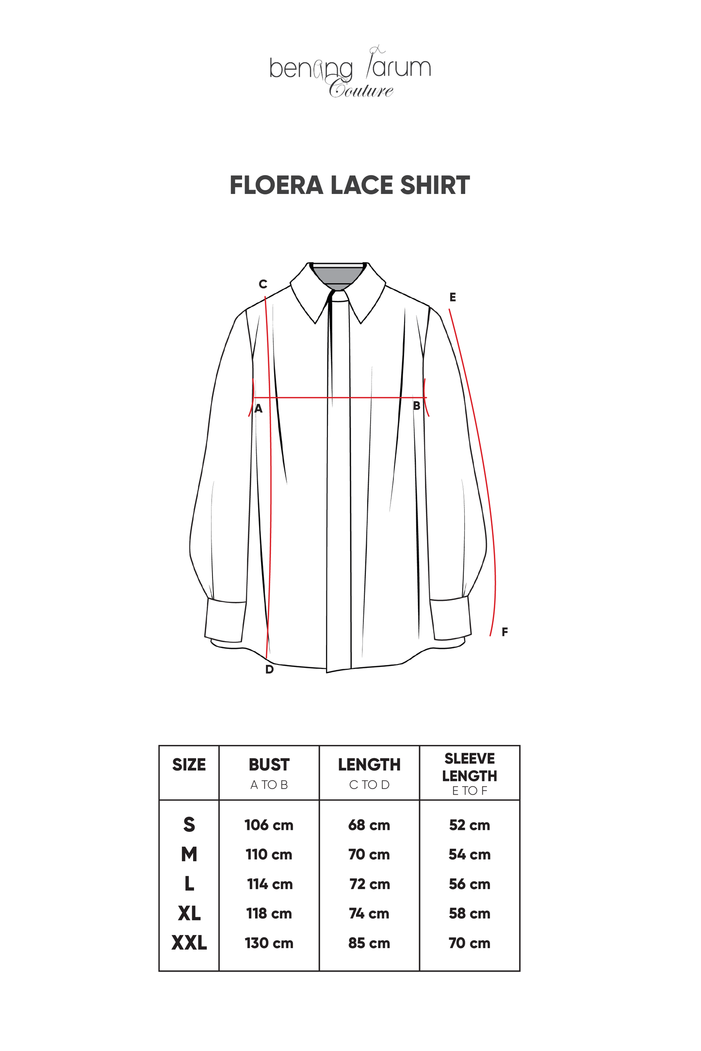 Floera Lace Shirt - White