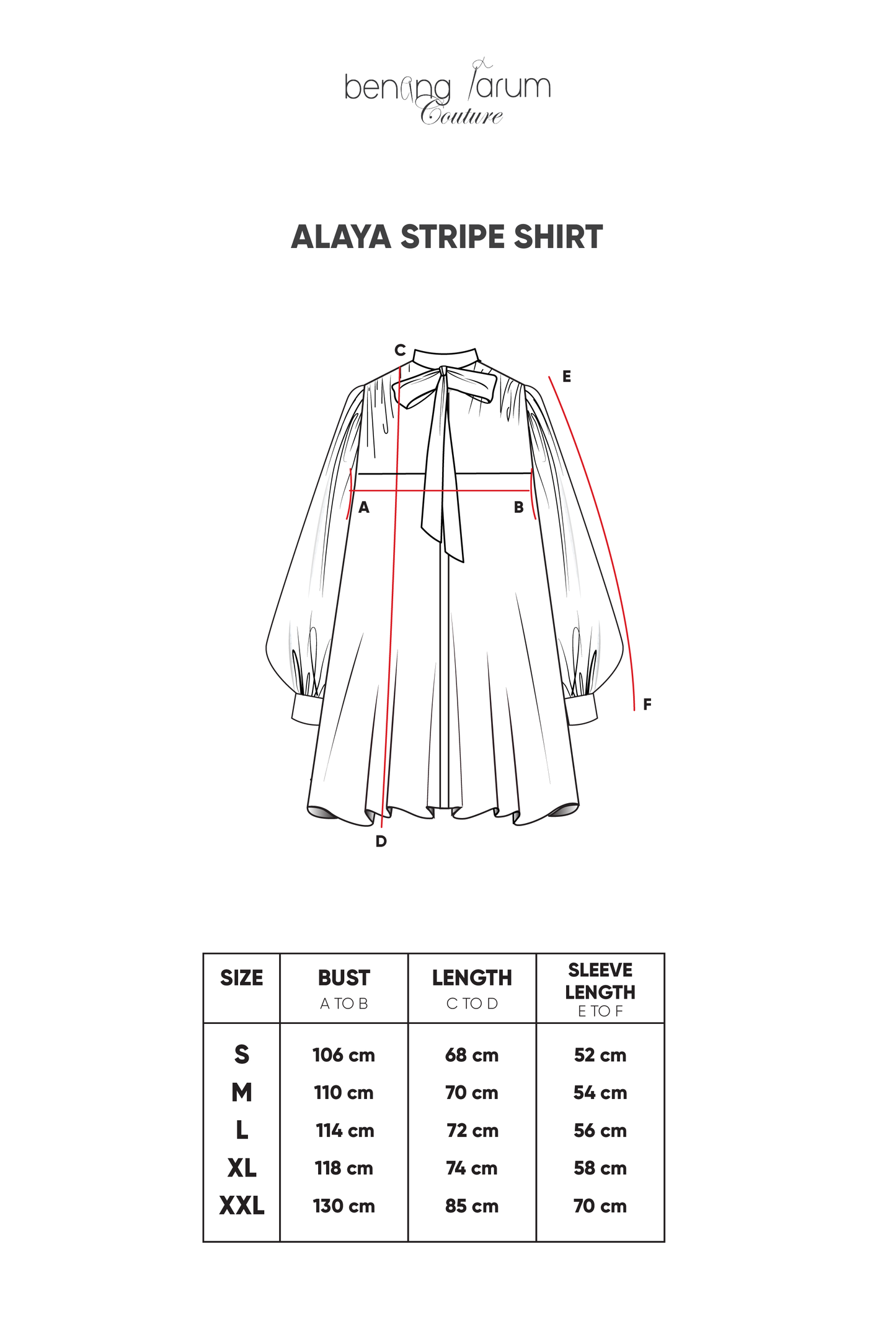 Alaya Stripe Shirt - Blue