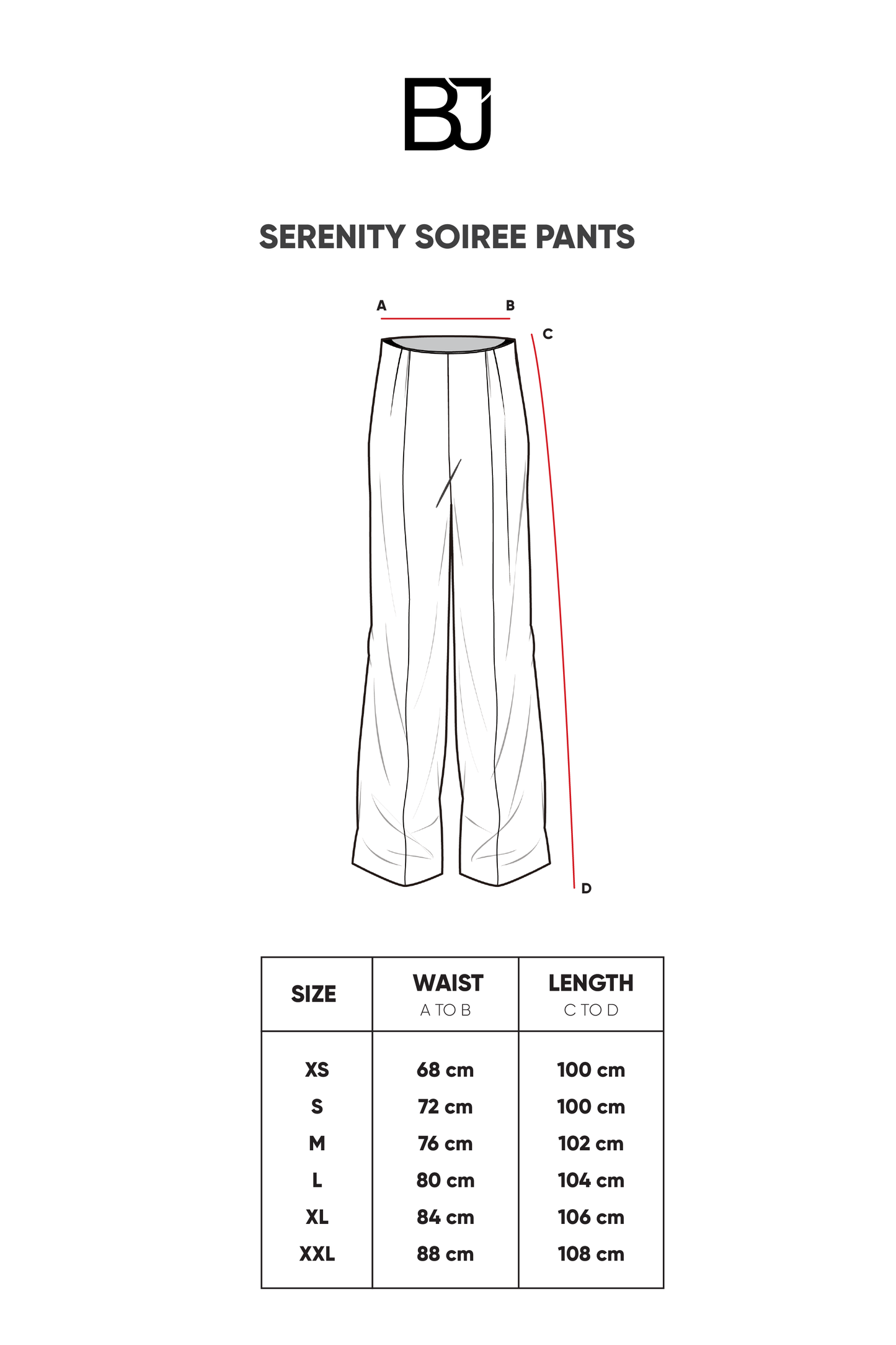 Serenity Soiree Pants - Midnight