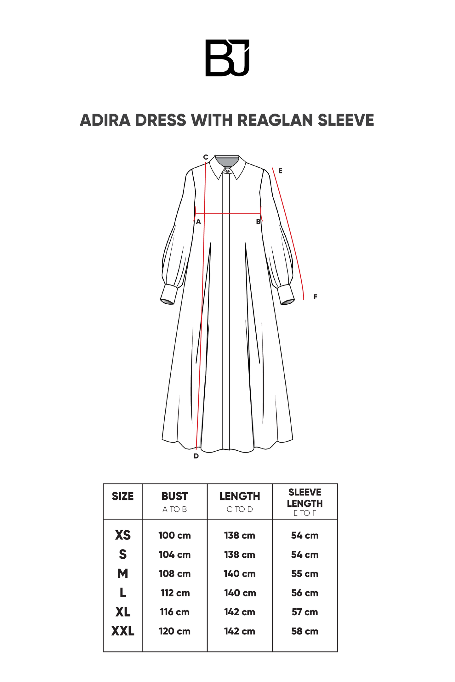 Adira Dress With Raglan Sleeve - Aqua