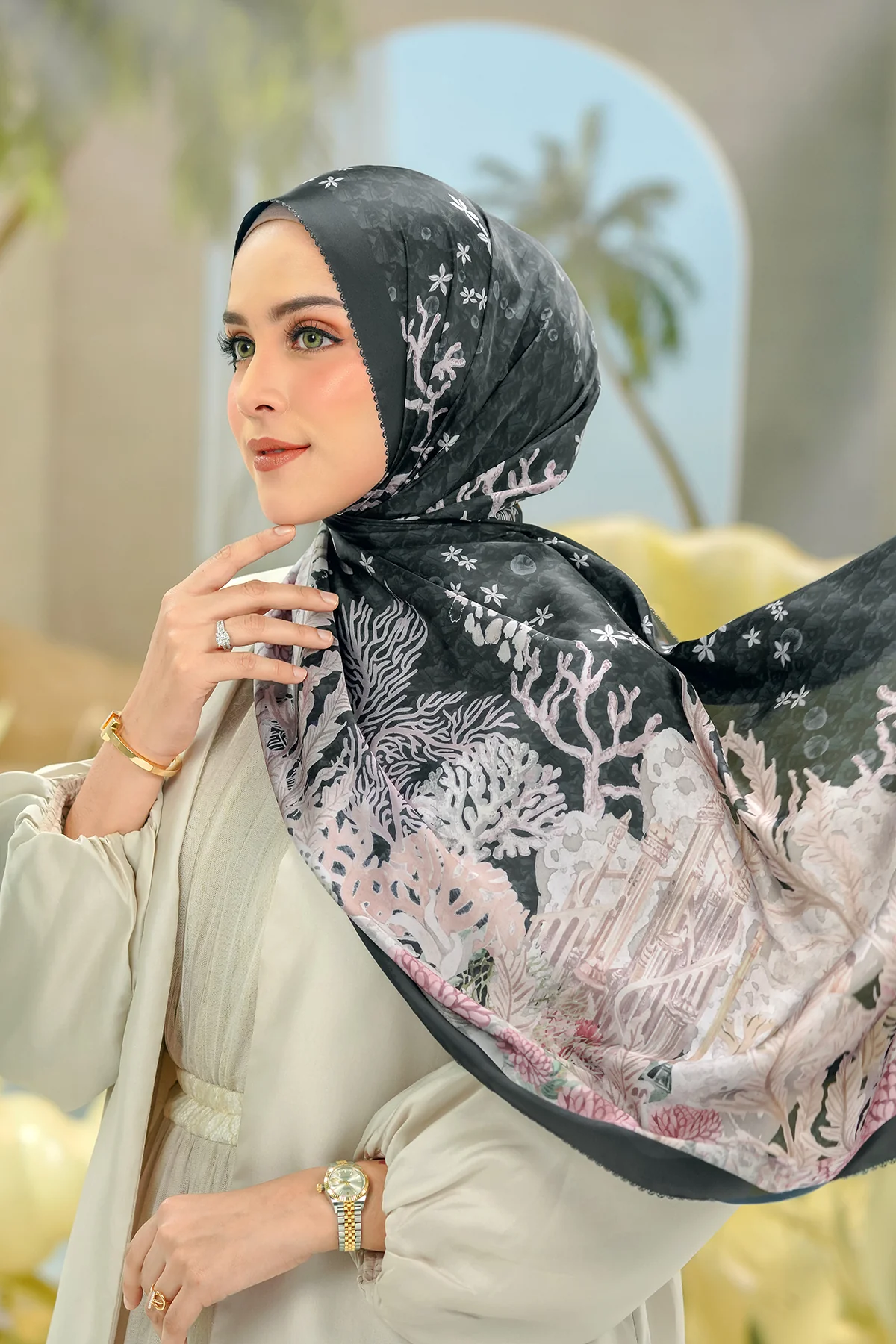 The Little Mermaid 2.0 - Rock - Satin Shawl