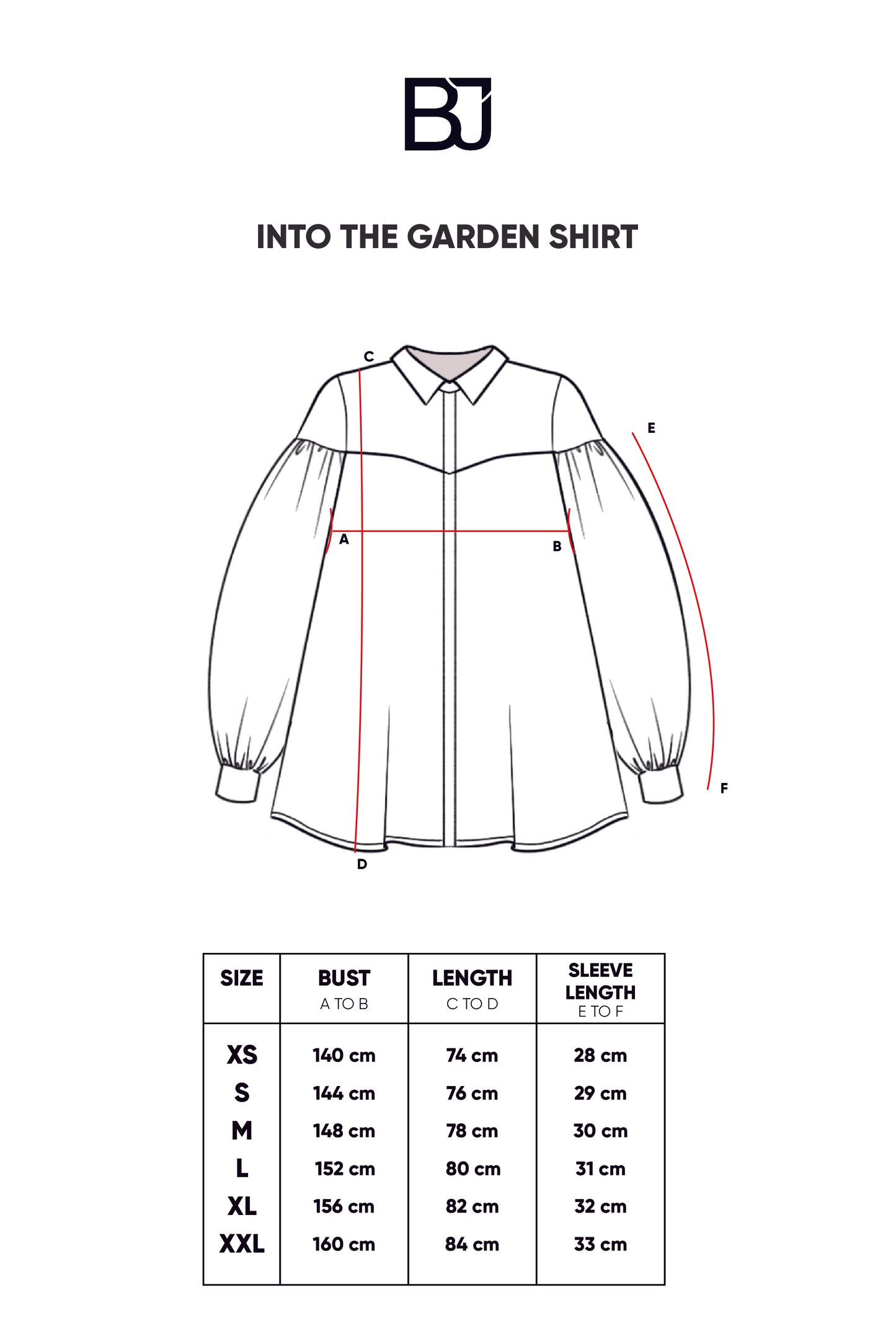 Into the Garden Shirt - Black