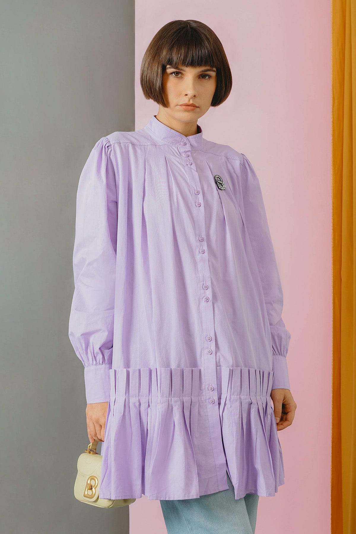 Bianca Shirt - Purple