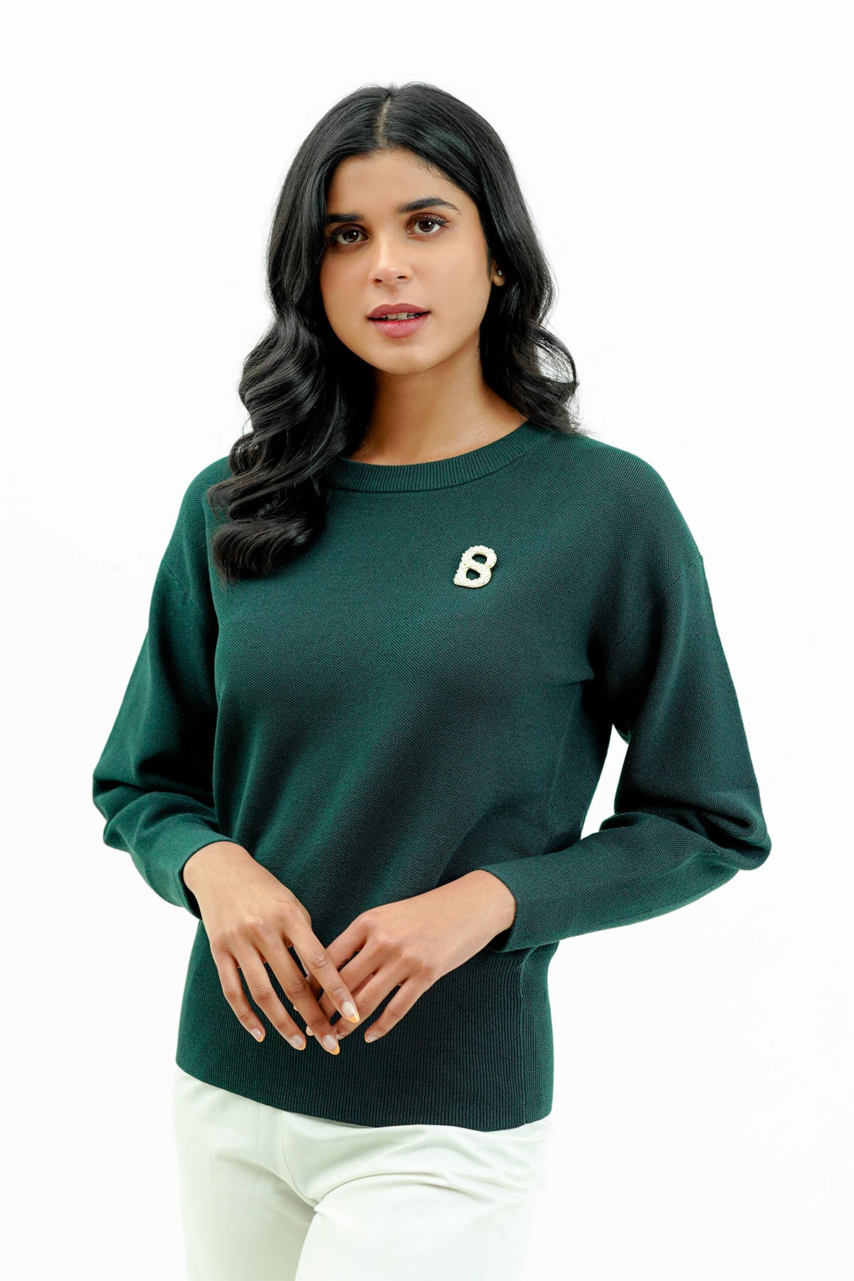 Aiko Sweater - Dark Green