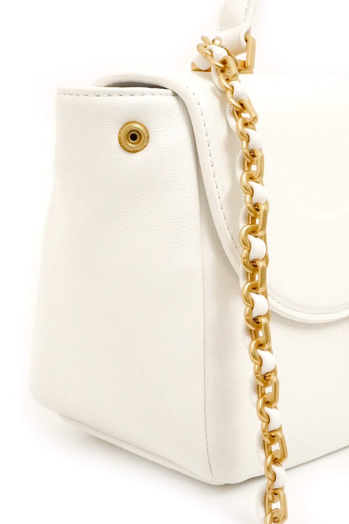 Alma Flap Bag Medium - White