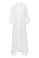 Amber Puffy Dress - White