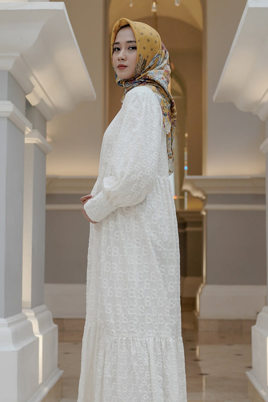 Amina Dress - White