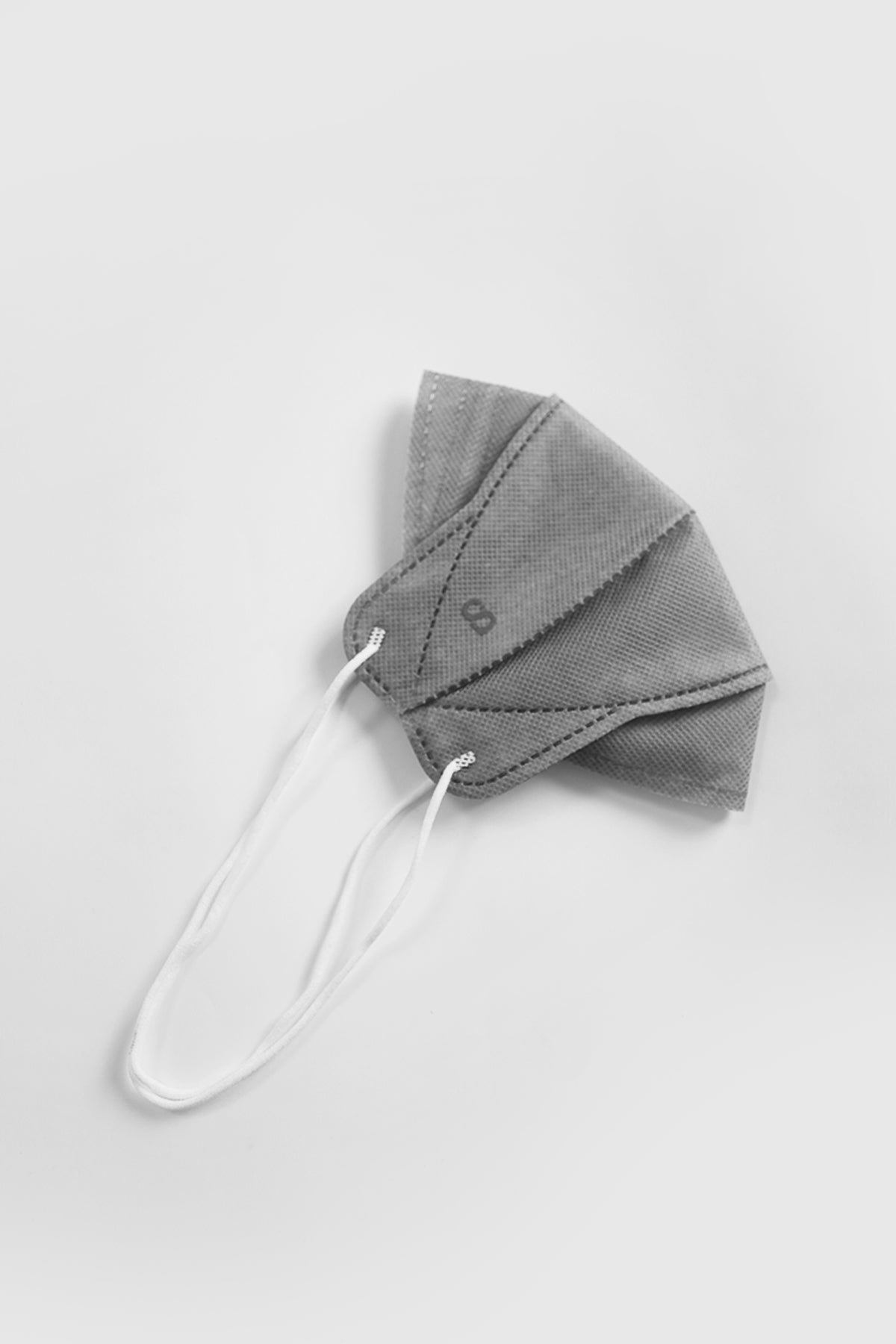 Buttonscarves Disposable Mask - Grey