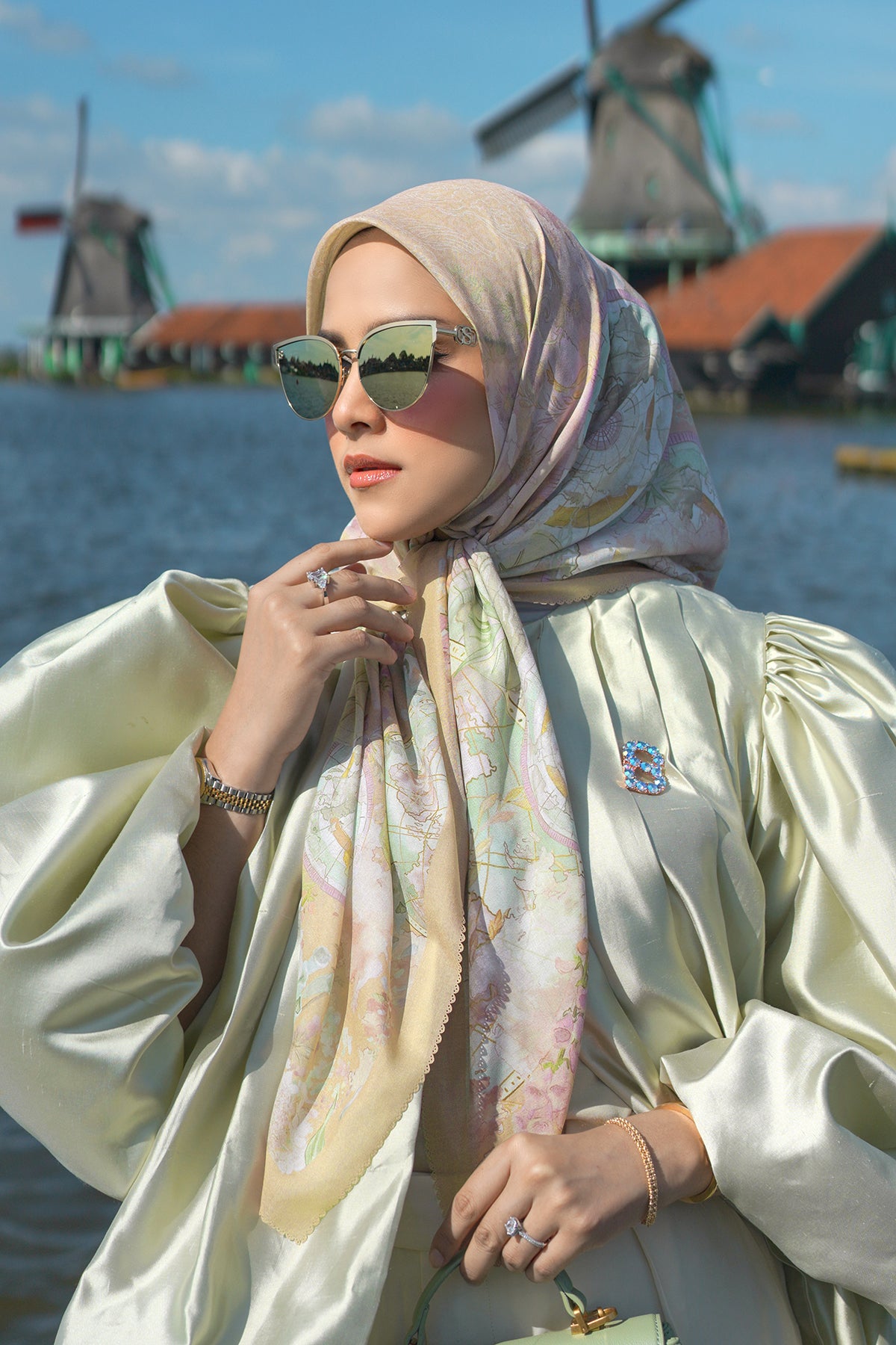 Buttonscarves The Journey Voile Square Small - Bangkok 2023, Buy  Buttonscarves Online